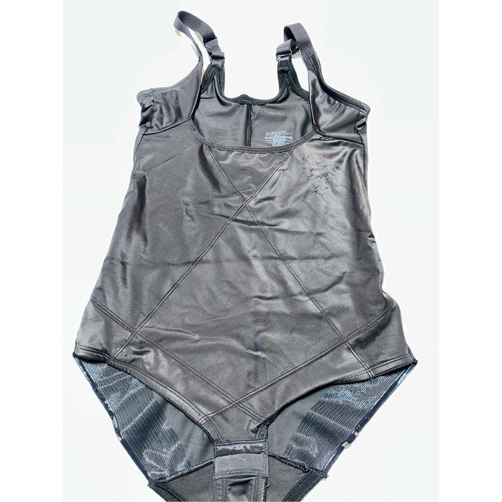 Slimshaper by Miracle brands black slimming bodysuit size L